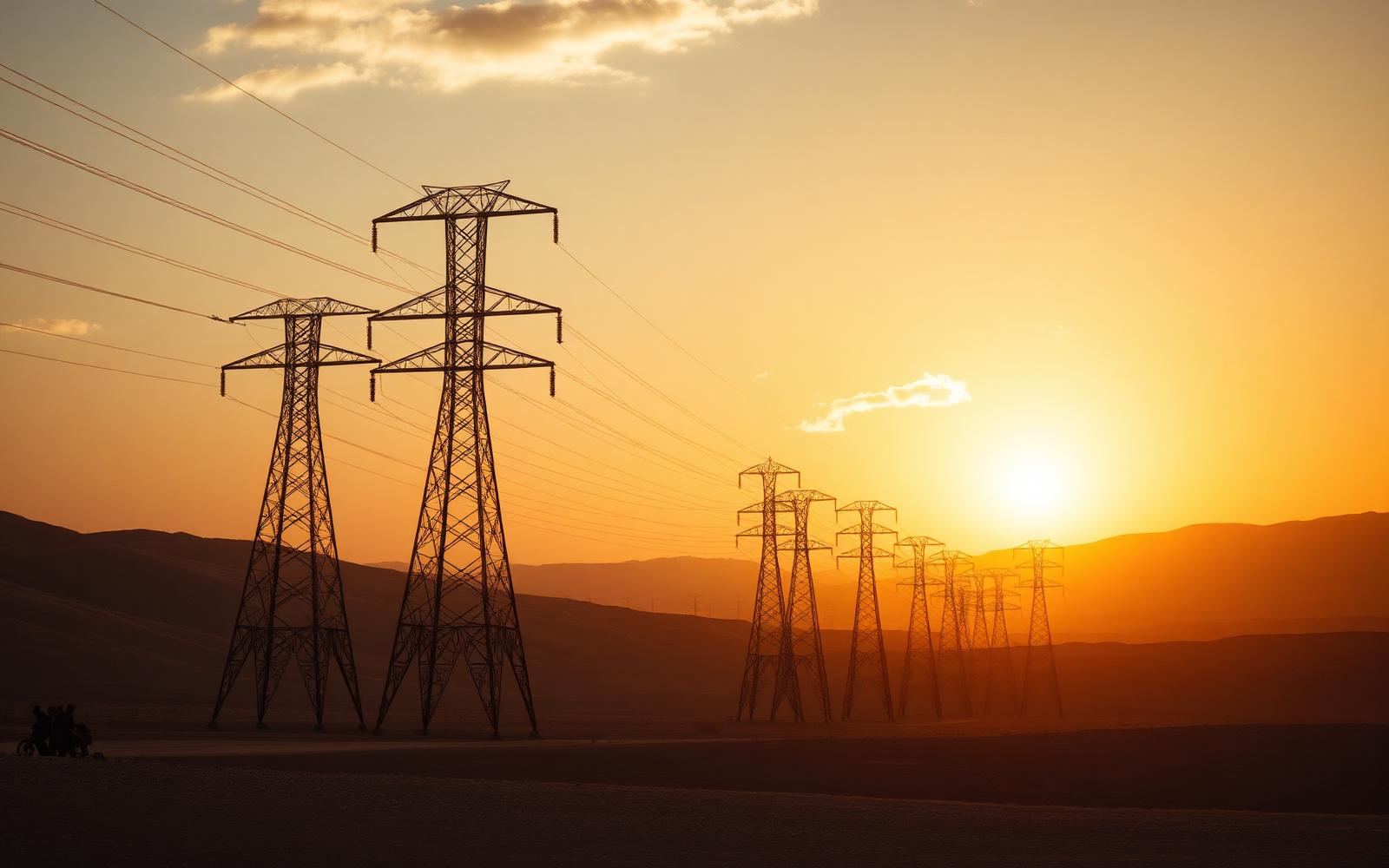 High-voltage transmission